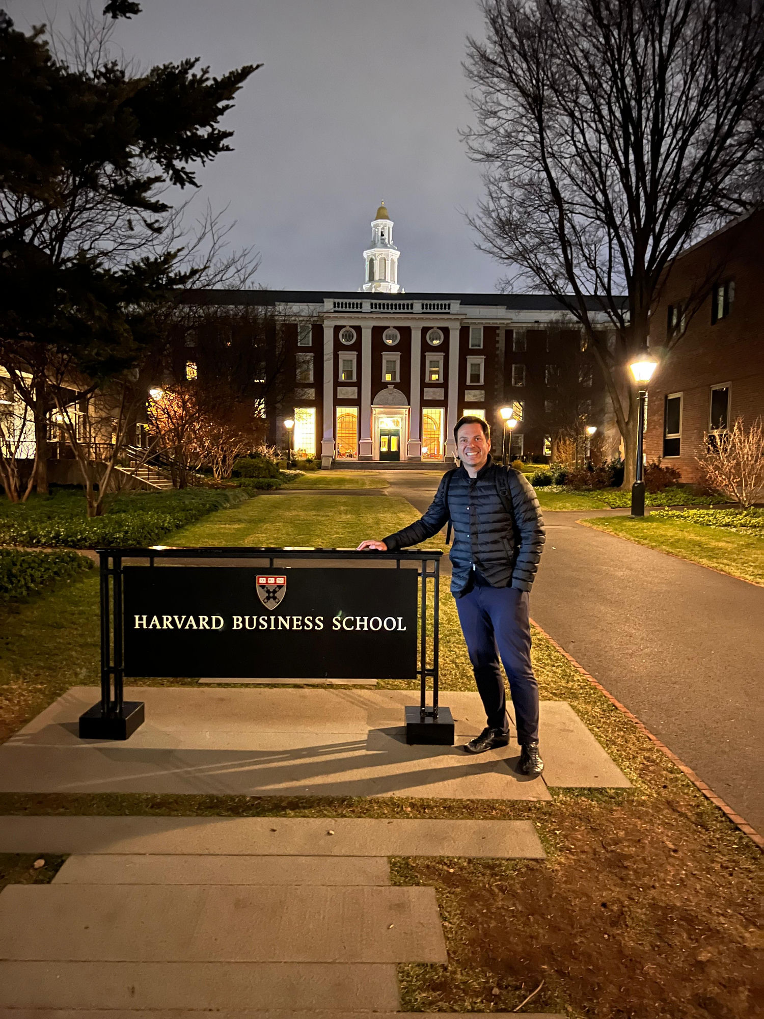 Breno Paquelet na Harvard Business School